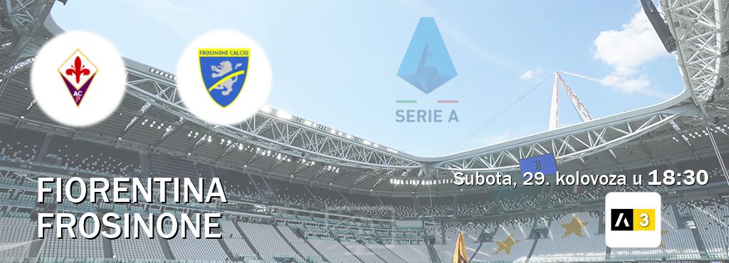 Izravni prijenos utakmice Fiorentina i Frosinone pratite uživo na Arena Sport 3 (subota, 29. kolovoza u  18:30).