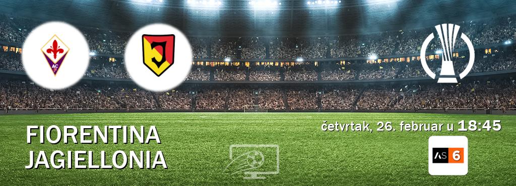 Izravni prijenos utakmice Fiorentina i Jagiellonia pratite uživo na Arena Sport 6 (četvrtak, 26. februar u  18:45).