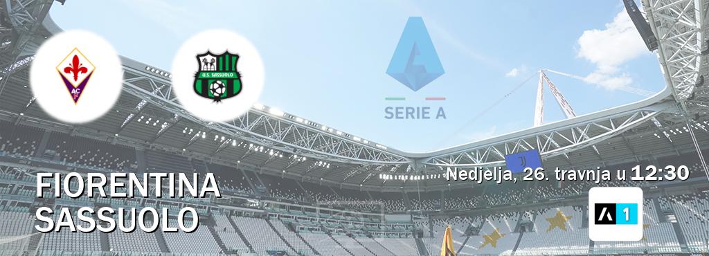 Izravni prijenos utakmice Fiorentina i Sassuolo pratite uživo na Arena Sport 1 (nedjelja, 26. travnja u  12:30).