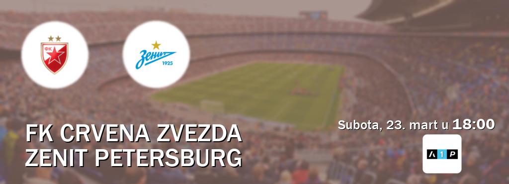 Izravni prijenos utakmice FK Crvena zvezda i Zenit Petersburg pratite uživo na Arena Premium 1 (subota, 23. mart u  18:00).