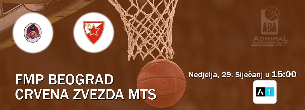 Izravni prijenos utakmice FMP Beograd i Crvena zvezda mts pratite uživo na Arena Sport 1 (Nedjelja, 29. Siječanj u  15:00).