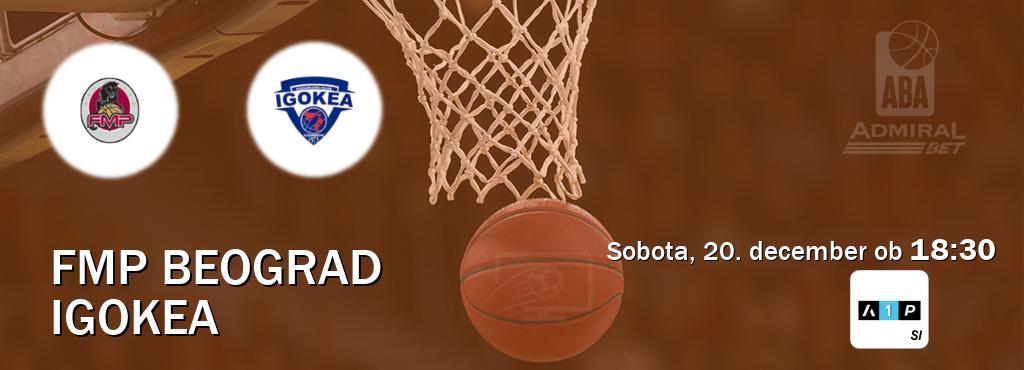 Dvoboj FMP Beograd in Igokea s prenosom tekme v živo na Arena Sport Premium.