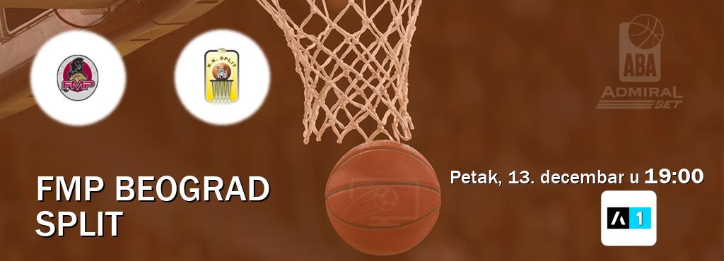 Izravni prijenos utakmice FMP Beograd i Split pratite uživo na Arena Sport 1 (petak, 13. decembar u  19:00).