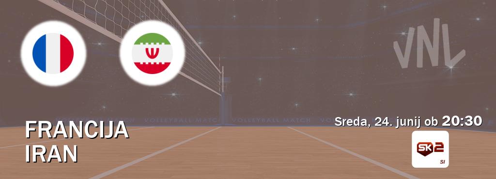 Francija in Iran v živo na Sportklub 2. Prenos tekme bo v sreda, 24. junij ob 20:30 Francija in Iran v živo na Sportklub 2. Prenos tekme bo v sreda, 24. junij ob 20:30