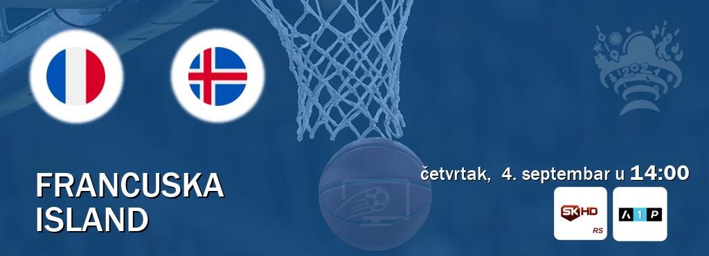 Izravni prijenos utakmice Francuska i Island pratite uživo na Sportklub HD i Arena Premium 1 (četvrtak, 4. septembar u 14:00). Izravni prijenos utakmice Francuska i Island pratite uživo na Sportklub HD i Arena Premium 1 (četvrtak, 4. septembar u 14:00).