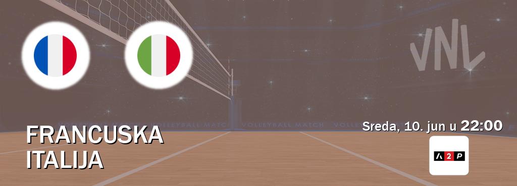 Izravni prijenos utakmice Francuska i Italija pratite uživo na Arena Premium 2 (sreda, 10. jun u  22:00).