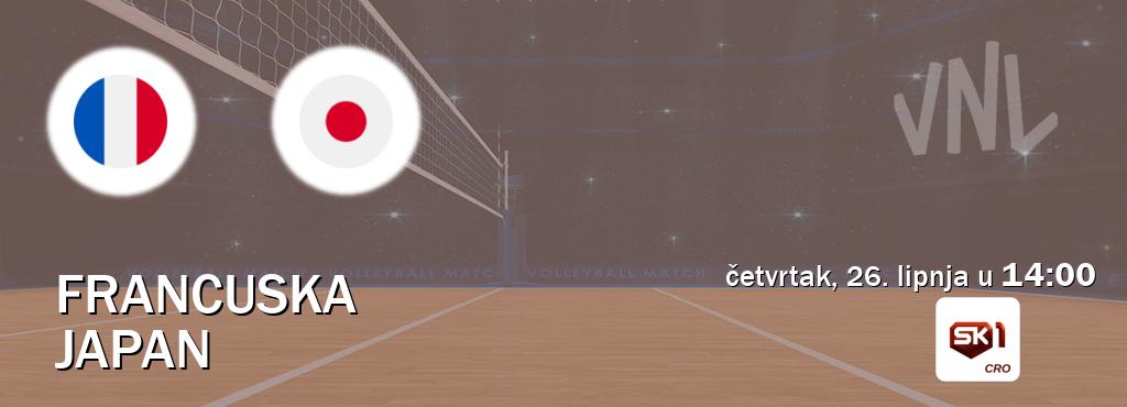 Izravni prijenos utakmice Francuska i Japan pratite uživo na Sportklub 1 (četvrtak, 26. lipnja u  14:00).