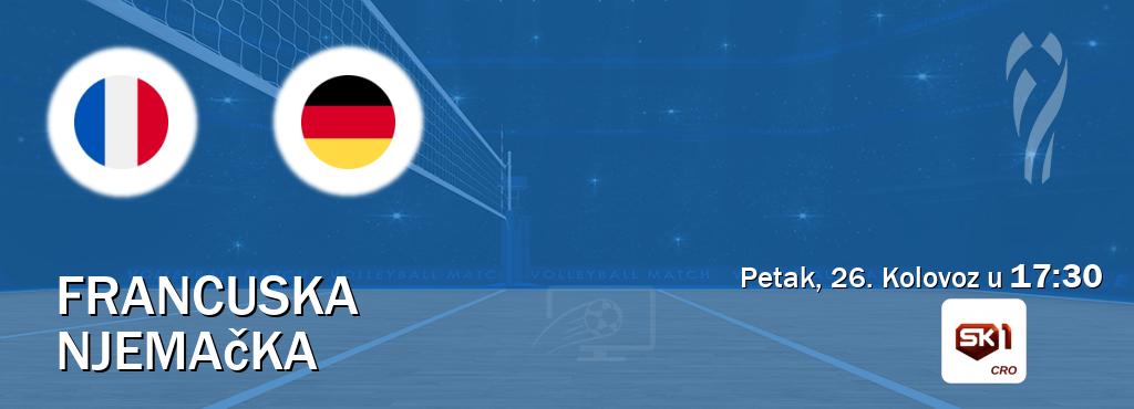 Izravni prijenos utakmice Francuska i Njemačka pratite uživo na Sportklub 1 (Petak, 26. Kolovoz u  17:30).