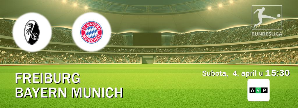 Izravni prijenos utakmice Freiburg i Bayern Munich pratite uživo na Arena Premium 4 (subota,  4. april u  15:30).