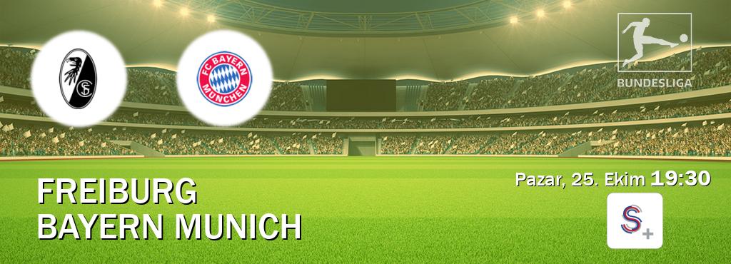 Karşılaşma Freiburg - Bayern Munich S Sport +'den canlı yayınlanacak (Pazar, 25. Ekim 19:30). Karşılaşma Freiburg - Bayern Munich S Sport +'den canlı yayınlanacak (Pazar, 25. Ekim 19:30).