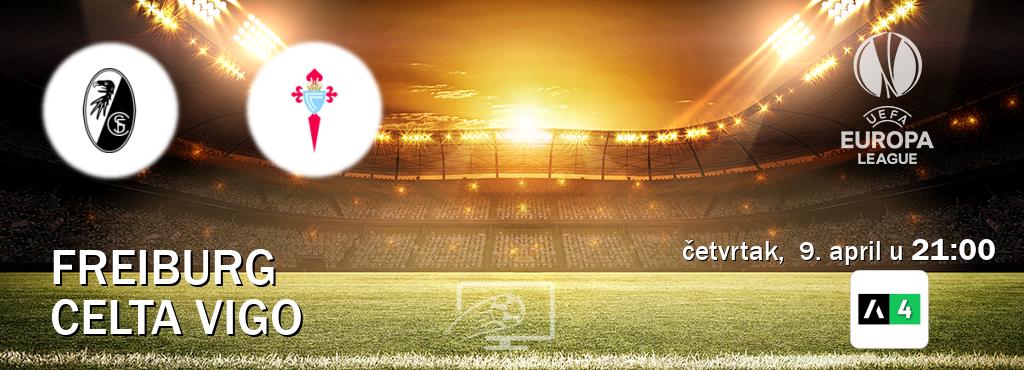 Izravni prijenos utakmice Freiburg i Celta Vigo pratite uživo na Arena Sport 4 (četvrtak,  9. april u  21:00).