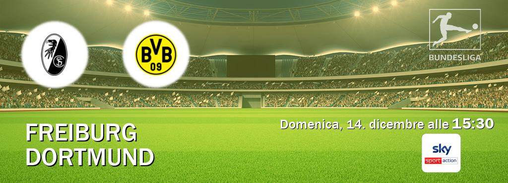 Il match Freiburg - Dortmund sarà trasmesso in diretta TV su Sky Sport Max (ore 15:30)