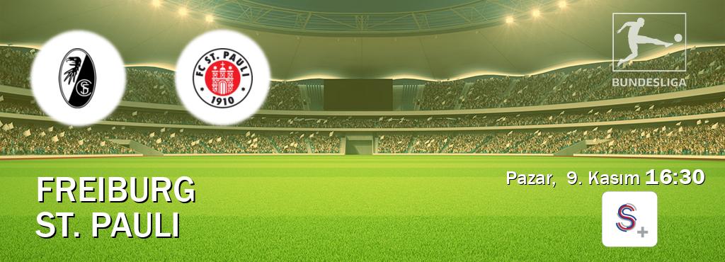 Karşılaşma Freiburg - St. Pauli S Sport +'den canlı yayınlanacak (Pazar, 9. Kasım 16:30). Karşılaşma Freiburg - St. Pauli S Sport +'den canlı yayınlanacak (Pazar, 9. Kasım 16:30).