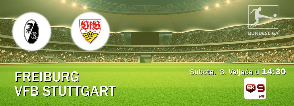 Izravni prijenos utakmice Freiburg i VfB Stuttgart pratite uživo na Sportklub 9 (Subota,  3. Veljača u  14:30).