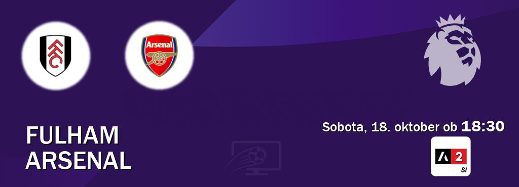 Dvoboj Fulham in Arsenal s prenosom tekme v živo na Arena Sport 2. Dvoboj Fulham in Arsenal s prenosom tekme v živo na Arena Sport 2.