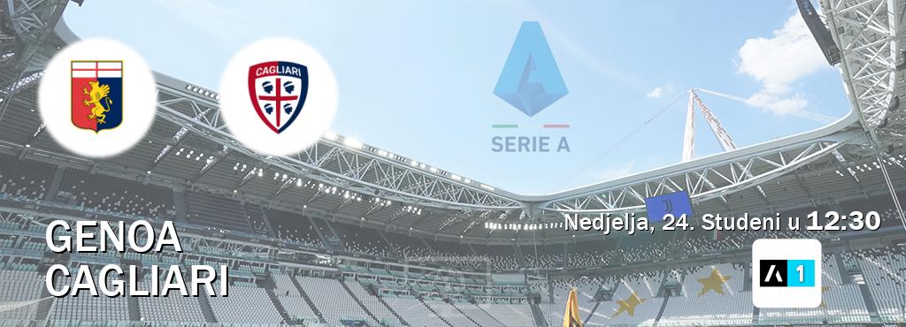 Izravni prijenos utakmice Genoa i Cagliari pratite uživo na Arena Sport 1 (Nedjelja, 24. Studeni u  12:30).