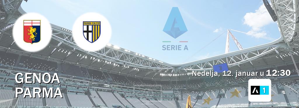 Izravni prijenos utakmice Genoa i Parma pratite uživo na Arena Sport 1 (nedelja, 12. januar u  12:30).