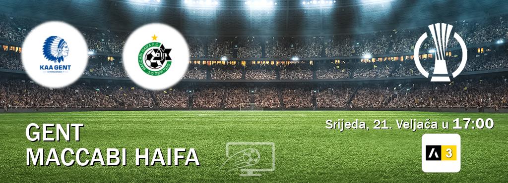 Izravni prijenos utakmice Gent i Maccabi Haifa pratite uživo na Arena Sport 3 (Srijeda, 21. Veljača u  17:00).