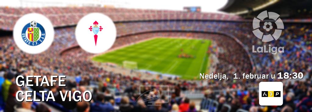Izravni prijenos utakmice Getafe i Celta Vigo pratite uživo na Arena Premium 3 (nedelja,  1. februar u  18:30).