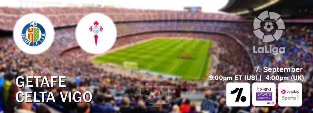 You can watch game live between Getafe and Celta Vigo on OneFootball, beIN Sports Connect(AU), Viaplay Sports 1(UK). You can watch game live between Getafe and Celta Vigo on OneFootball, beIN Sports Connect(AU), Viaplay Sports 1(UK).