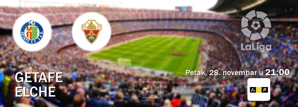 Izravni prijenos utakmice Getafe i Elche pratite uživo na Arena Premium 3 (petak, 28. novembar u  21:00).