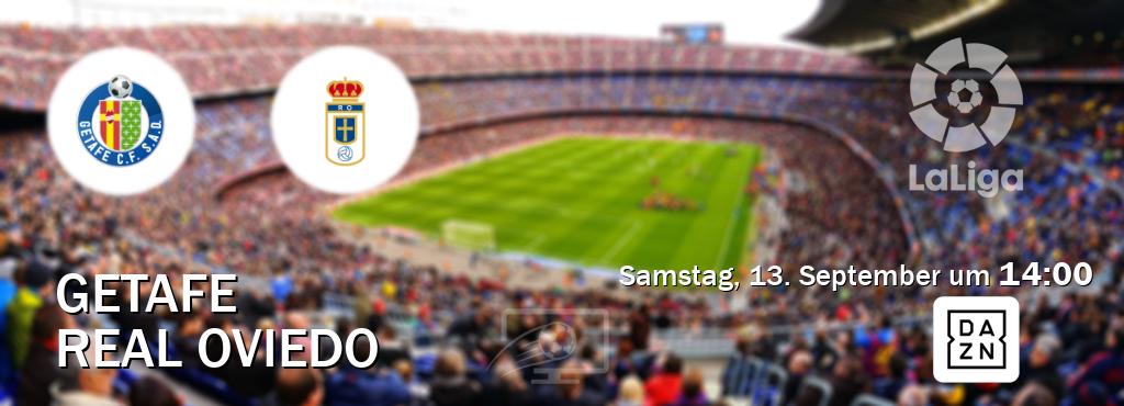 Das Spiel zwischen Getafe und Real Oviedo wird am Samstag, 13. September um 14:00, live vom DAZN übertragen. Das Spiel zwischen Getafe und Real Oviedo wird am Samstag, 13. September um 14:00, live vom DAZN übertragen.