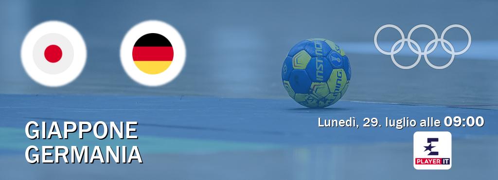 Il match Giappone - Germania sarà trasmesso in diretta TV su Eurosport Player IT (ore 09:00)