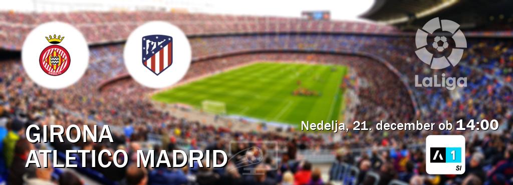 Girona in Atletico Madrid v živo na Arena Sport 1. Prenos tekme bo v nedelja, 21. december ob  14:00