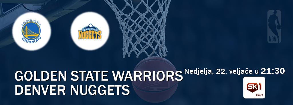 Izravni prijenos utakmice Golden State Warriors i Denver Nuggets pratite uživo na Sportklub 1 (nedjelja, 22. veljače u  21:30).