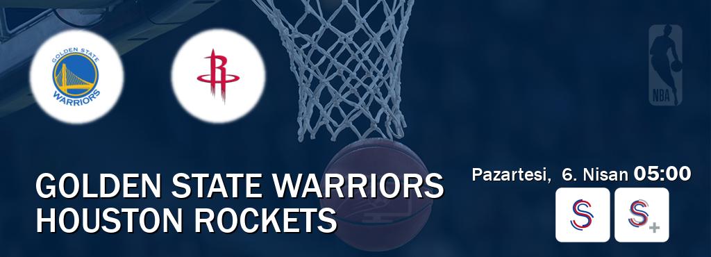 Karşılaşma Golden State Warriors - Houston Rockets S Sport ve S Sport +'den canlı yayınlanacak (Pazartesi, 6. Nisan 05:00). Karşılaşma Golden State Warriors - Houston Rockets S Sport ve S Sport +'den canlı yayınlanacak (Pazartesi, 6. Nisan 05:00).