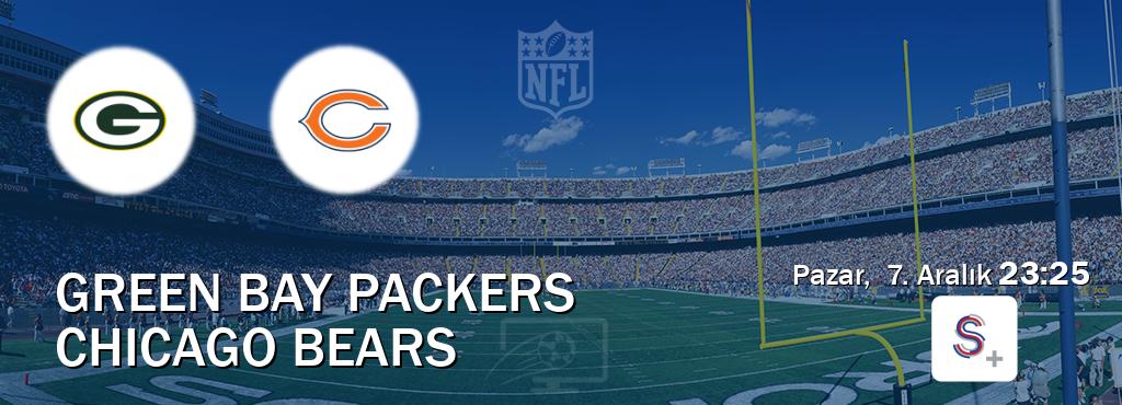 Karşılaşma Green Bay Packers - Chicago Bears S Sport +'den canlı yayınlanacak (Pazar, 7. Aralık 23:25). Karşılaşma Green Bay Packers - Chicago Bears S Sport +'den canlı yayınlanacak (Pazar, 7. Aralık 23:25).