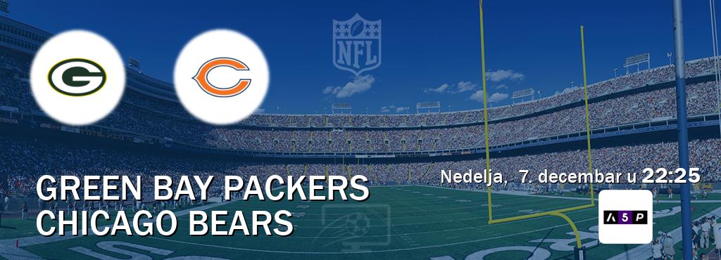 Izravni prijenos utakmice Green Bay Packers i Chicago Bears pratite uživo na Arena Premium 5 (nedelja,  7. decembar u  22:25).