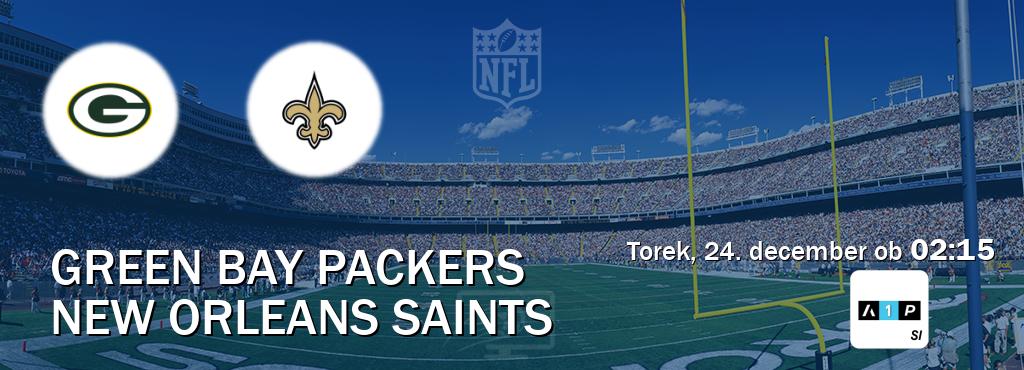 Dvoboj Green Bay Packers in New Orleans Saints s prenosom tekme v živo na Arena Sport Premium.