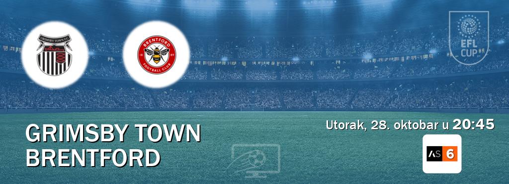 Izravni prijenos utakmice Grimsby Town i Brentford pratite uživo na Arena Sport 6 (utorak, 28. oktobar u 20:45). Izravni prijenos utakmice Grimsby Town i Brentford pratite uživo na Arena Sport 6 (utorak, 28. oktobar u 20:45).