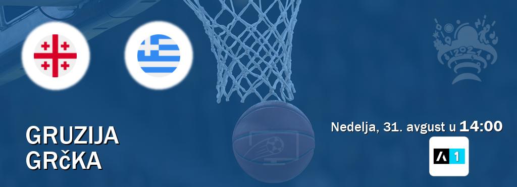 Izravni prijenos utakmice Gruzija i Grčka pratite uživo na Arena Sport 1 (nedelja, 31. avgust u 14:00). Izravni prijenos utakmice Gruzija i Grčka pratite uživo na Arena Sport 1 (nedelja, 31. avgust u 14:00).