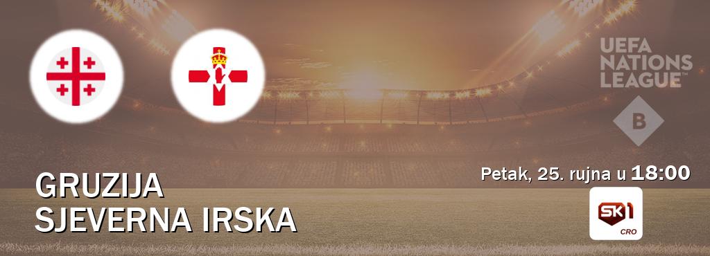 Izravni prijenos utakmice Gruzija i Sjeverna Irska pratite uživo na Sportklub 1 (petak, 25. rujna u  18:00).