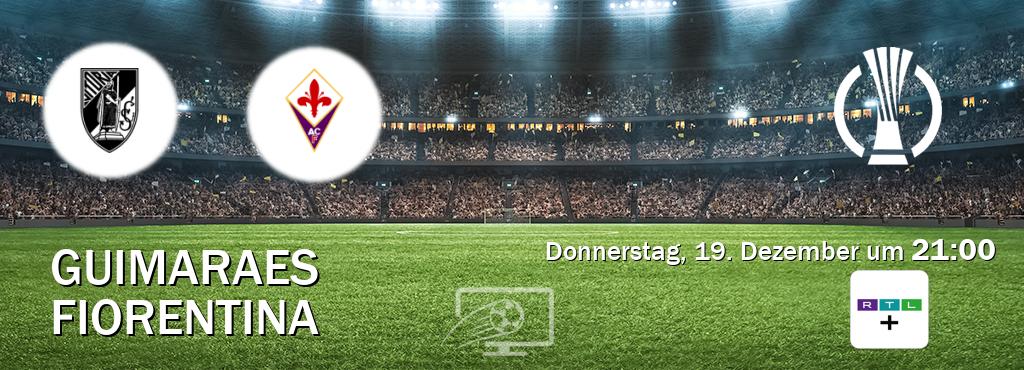 Das Spiel zwischen Guimaraes und Fiorentina wird am Donnerstag, 19. Dezember um  21:00, live vom RTL+ übertragen.