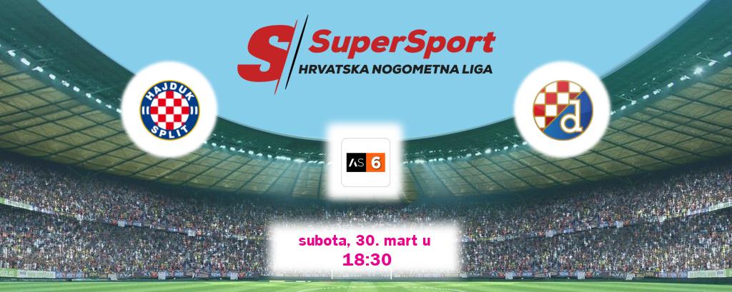 Izravni prijenos utakmice Hajduk Split i Dinamo Zagreb pratite uživo na Arena Sport 6 (subota, 30. mart u  18:30).