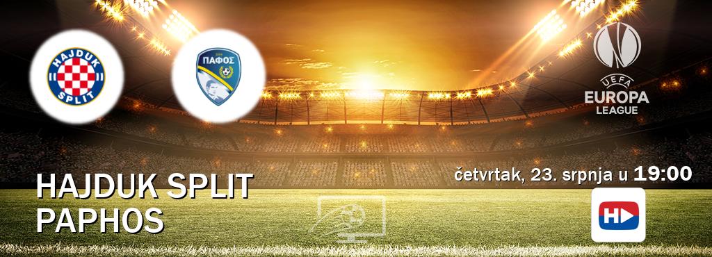 Izravni prijenos utakmice Hajduk Split i Paphos pratite uživo na Hajduk Digital TV (četvrtak, 23. srpnja u 19:00). Izravni prijenos utakmice Hajduk Split i Paphos pratite uživo na Hajduk Digital TV (četvrtak, 23. srpnja u 19:00).