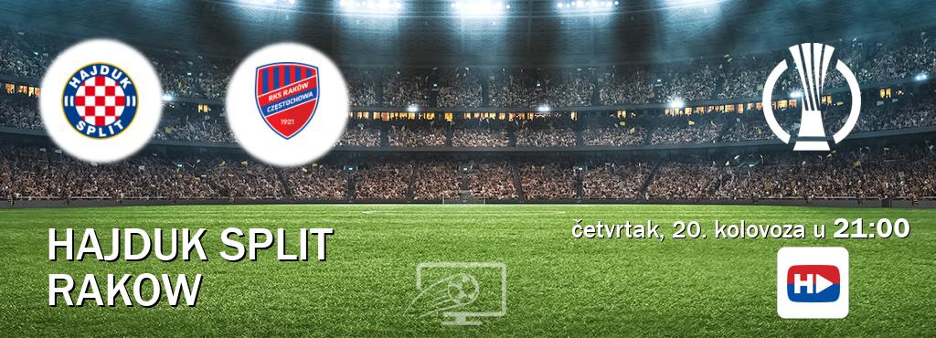 Izravni prijenos utakmice Hajduk Split i Rakow pratite uživo na Hajduk Digital TV (četvrtak, 20. kolovoza u  21:00).