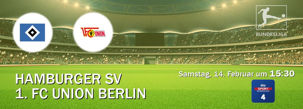 Das Spiel zwischen Hamburger SV und 1. FC Union Berlin wird am Samstag, 14. Februar um 15:30, live vom Sky Bundesliga 4 übertragen. Das Spiel zwischen Hamburger SV und 1. FC Union Berlin wird am Samstag, 14. Februar um 15:30, live vom Sky Bundesliga 4 übertragen.