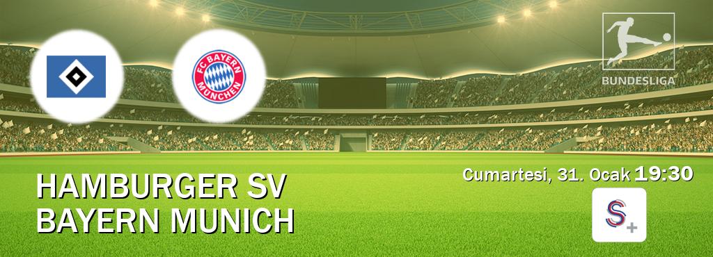 Karşılaşma Hamburger SV - Bayern Munich S Sport +'den canlı yayınlanacak (Cumartesi, 31. Ocak  19:30).