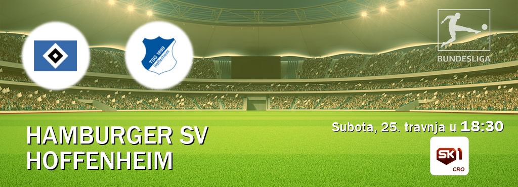 Izravni prijenos utakmice Hamburger SV i Hoffenheim pratite uživo na Sportklub 1 (subota, 25. travnja u  18:30).