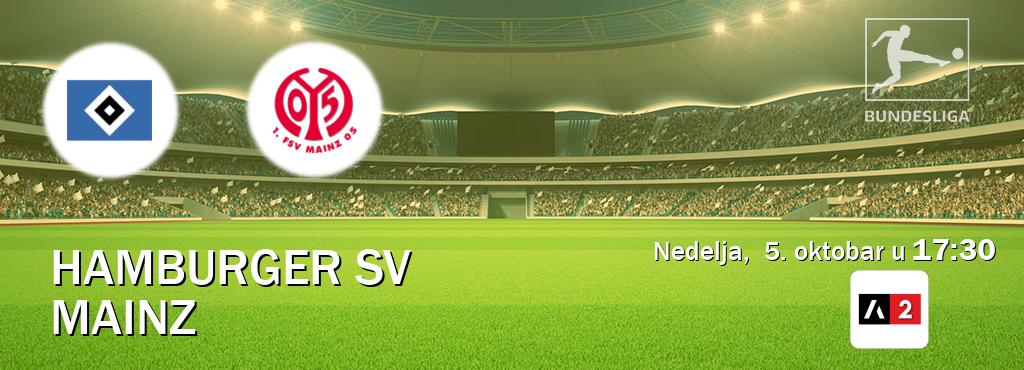 Izravni prijenos utakmice Hamburger SV i Mainz pratite uživo na Arena Sport 2 (nedelja,  5. oktobar u  17:30).