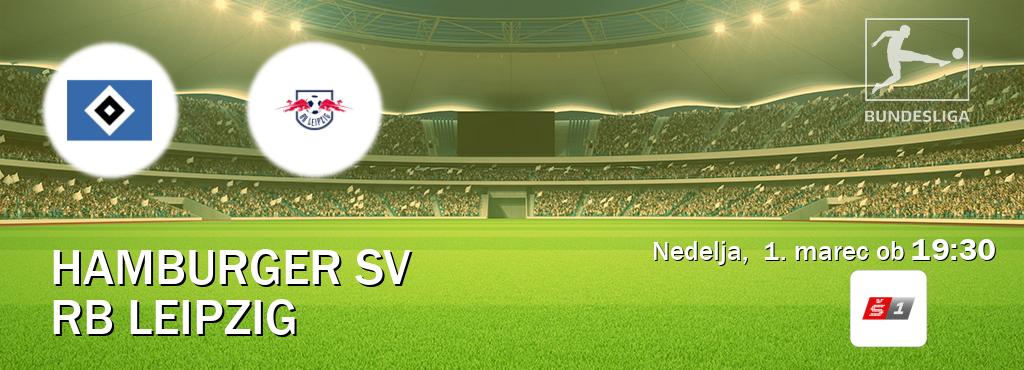 Ne zamudi prenosa tekme Hamburger SV - RB Leipzig v živo na Sport TV 1.