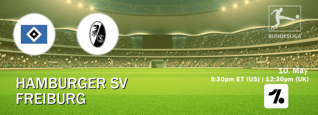 You can watch game live between Hamburger SV and Freiburg on OneFootball.