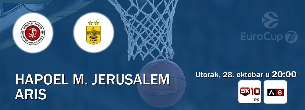 Izravni prijenos utakmice Hapoel M. Jerusalem i Aris pratite uživo na Sportklub 10 i Arena Sport 8 (utorak, 28. oktobar u 20:00). Izravni prijenos utakmice Hapoel M. Jerusalem i Aris pratite uživo na Sportklub 10 i Arena Sport 8 (utorak, 28. oktobar u 20:00).