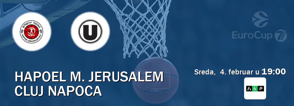 Izravni prijenos utakmice Hapoel M. Jerusalem i Cluj Napoca pratite uživo na Arena Premium 4 (sreda,  4. februar u  19:00).
