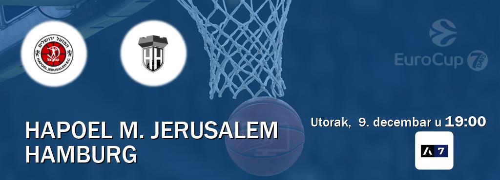 Izravni prijenos utakmice Hapoel M. Jerusalem i Hamburg pratite uživo na Arena Sport 7 (utorak,  9. decembar u  19:00).