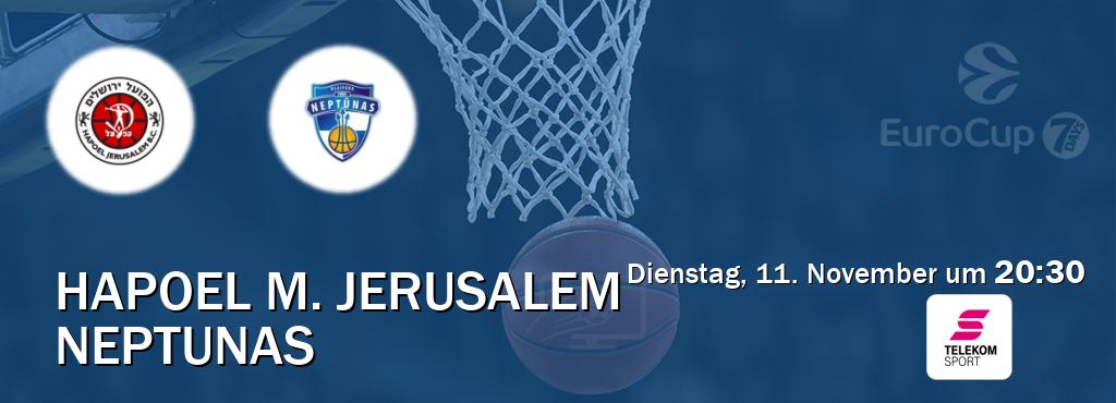 Das Spiel zwischen Hapoel M. Jerusalem und Neptunas wird am Dienstag, 11. November um 20:30, live vom Magenta Sport übertragen. Das Spiel zwischen Hapoel M. Jerusalem und Neptunas wird am Dienstag, 11. November um 20:30, live vom Magenta Sport übertragen.